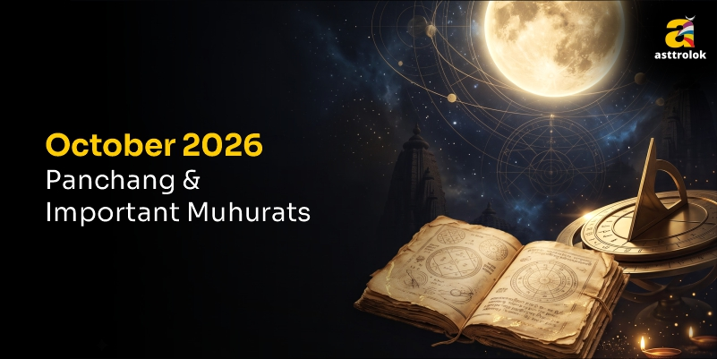 October 2026 Panchang: Tithi, Nakshatra, Yoga & Important Muhurats